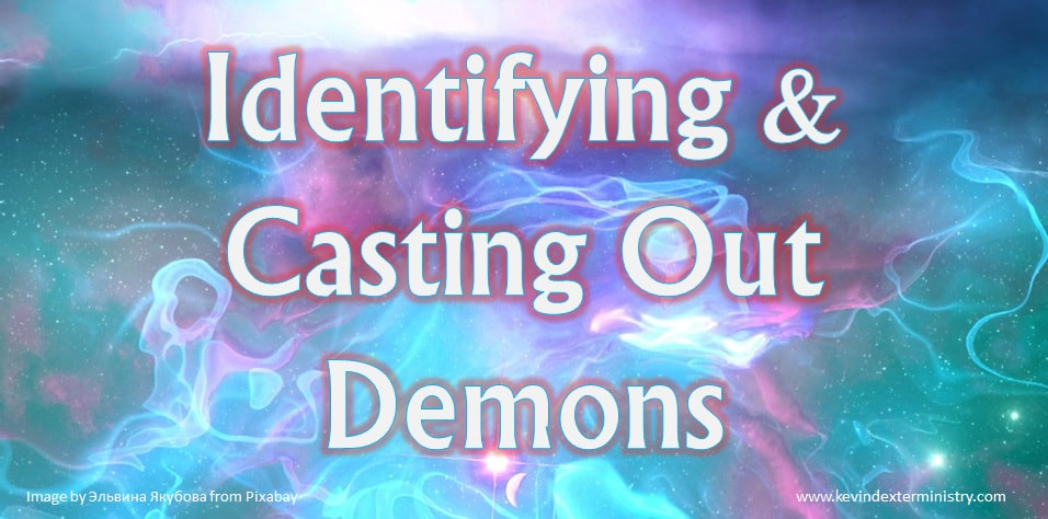 Identifying and casting out demons - cover