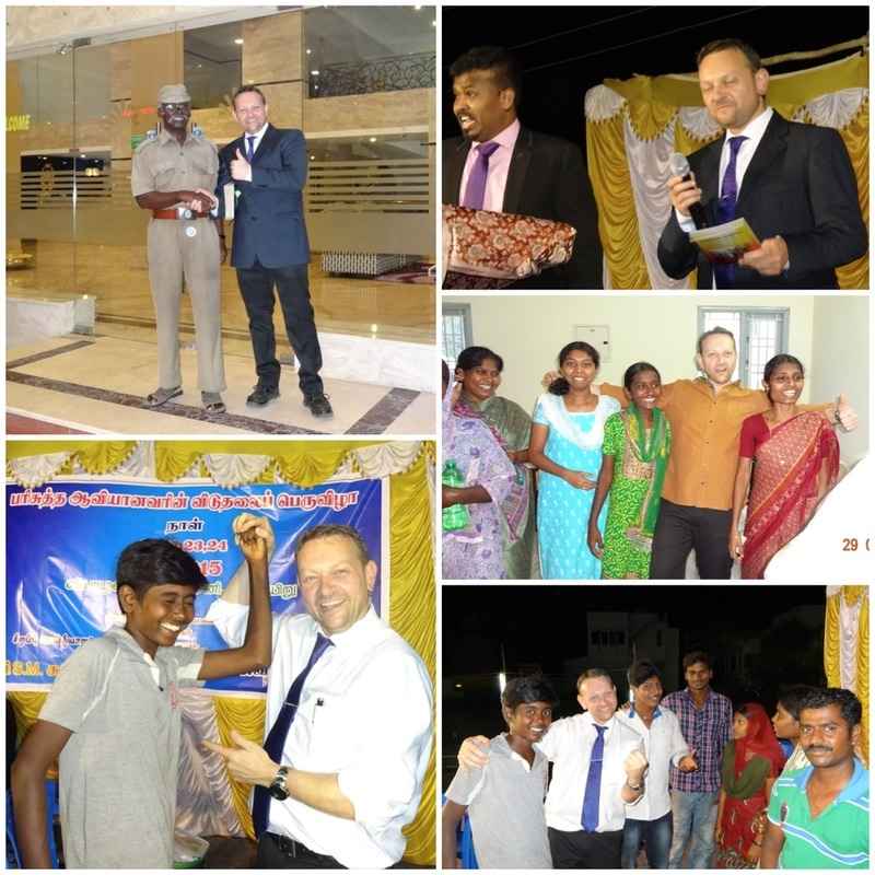 Ministry at the Gospel outreach in kovilpatti, india 21-24 2