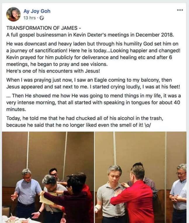 Testimony of James deliverance 7.12.2018