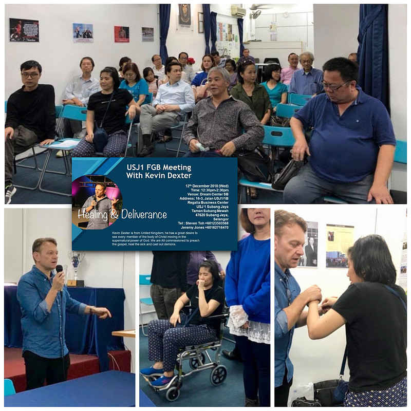 Healing at the FGB Subang Jaya 12.12.2018