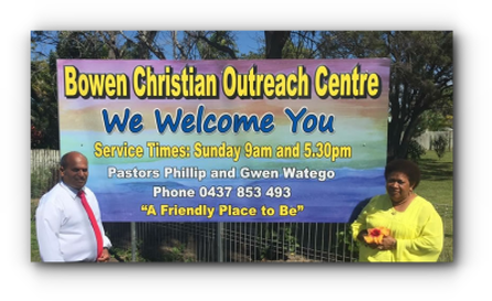 Endorsed by Elder Pam Finley, Bowen Christian Outreach Centre AU