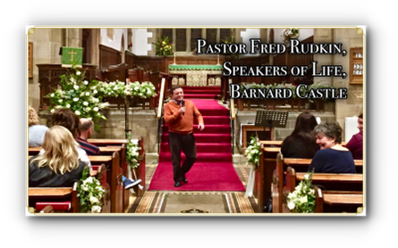 Endorsed by Pastor Fred Rudkin, S.O.L Barnard Castle UK